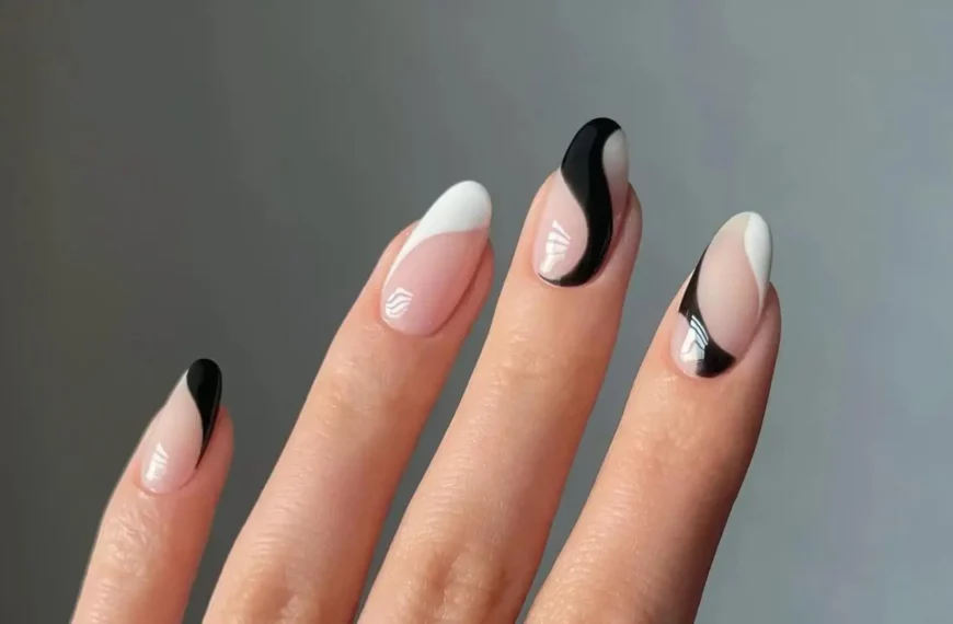 49 Black and White Nail Designs, From Simple to Lavish Ideas