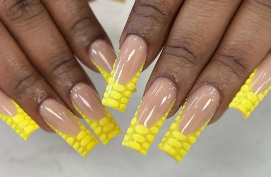 Yellow Nail Designs