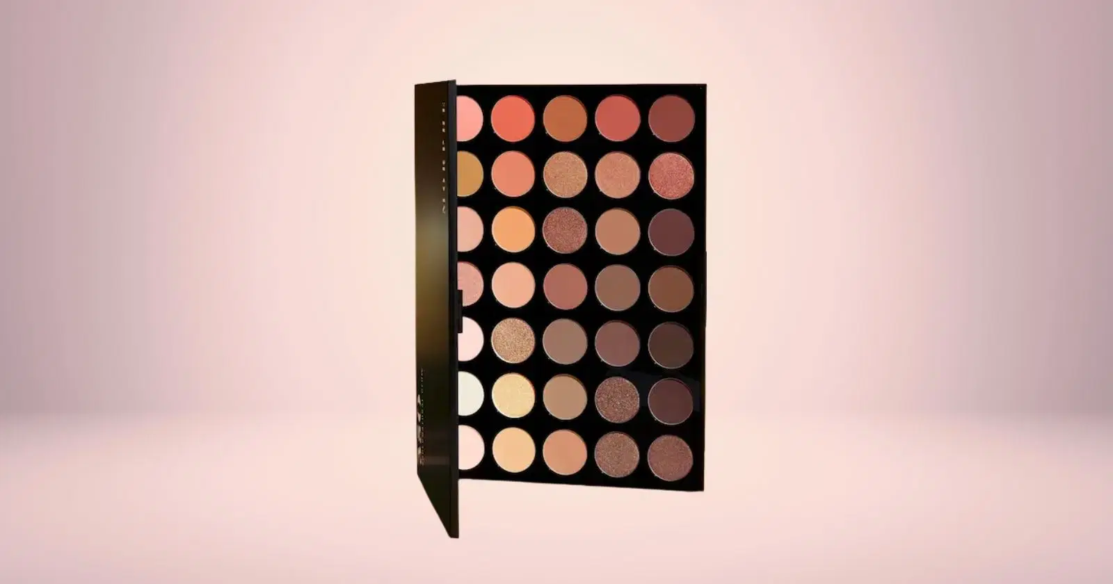 open Morphe 350 Palette on its side